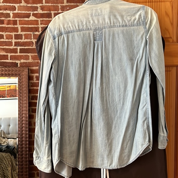 Rails denim button down long sleeve - XS - Picture 3 of 3